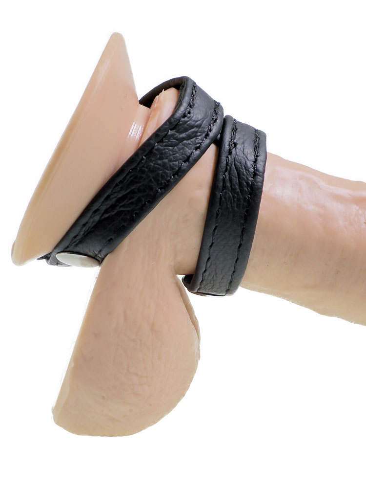 Leder Cockring DOPPEL 21/21