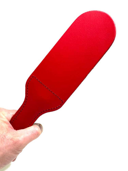 Leder-Doppelpaddel rot 31cm