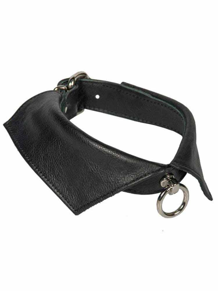 Leder-Kragen