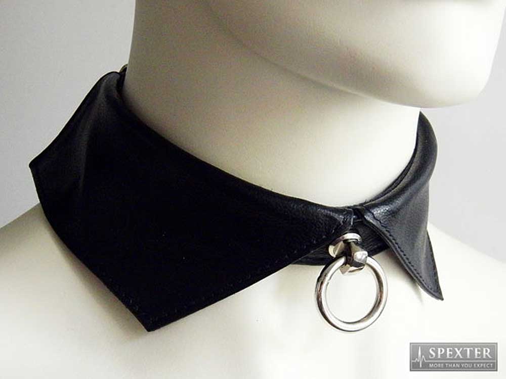 Leder-Kragen