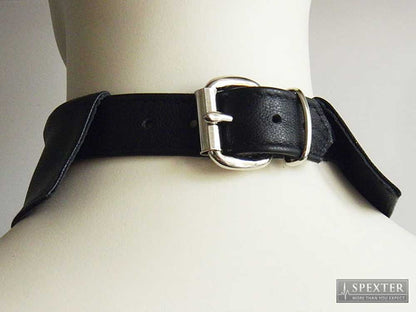 Leder-Kragen