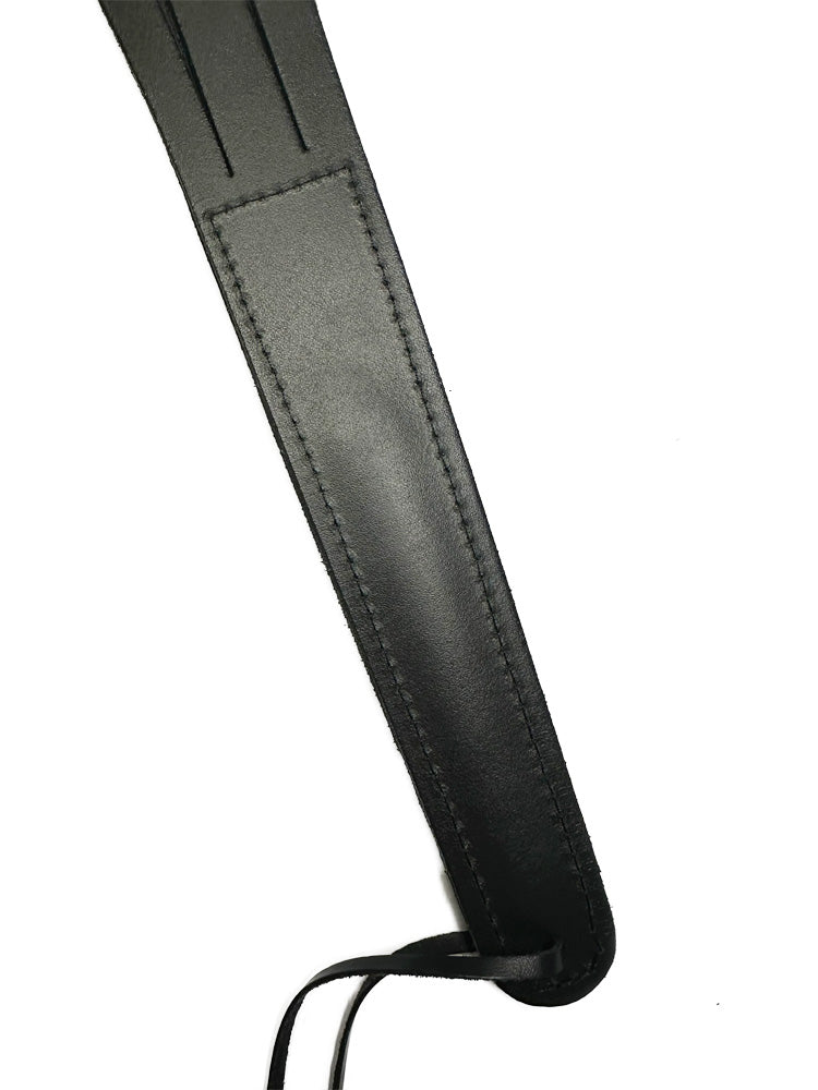 Leder-Paddel Peitsche 6 Zungen 42 cm