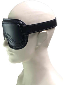 Augenbinde gepolstert XXL, schwarz