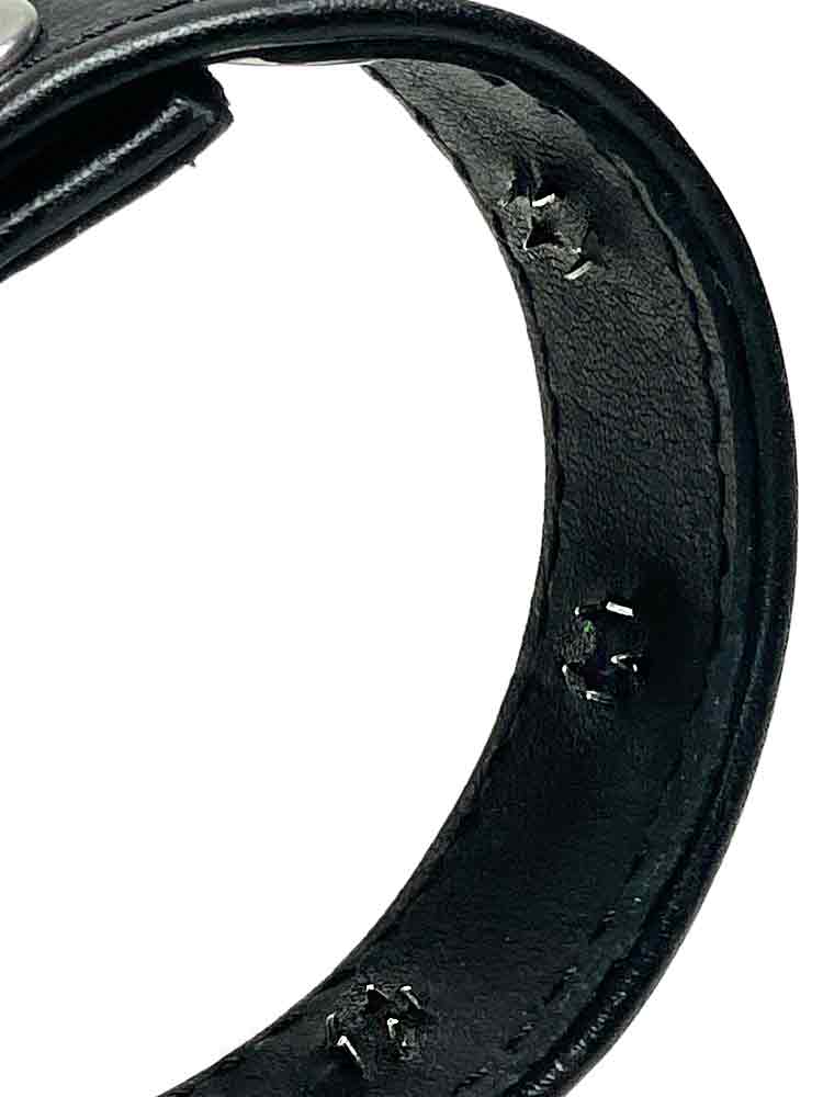 Ledercockring mit Dornen