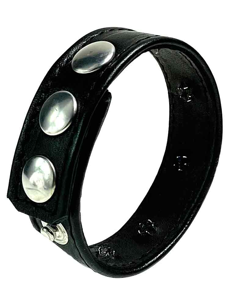 Ledercockring mit Dornen