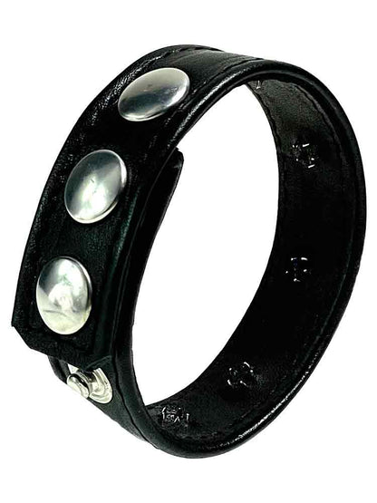 Ledercockring mit Dornen
