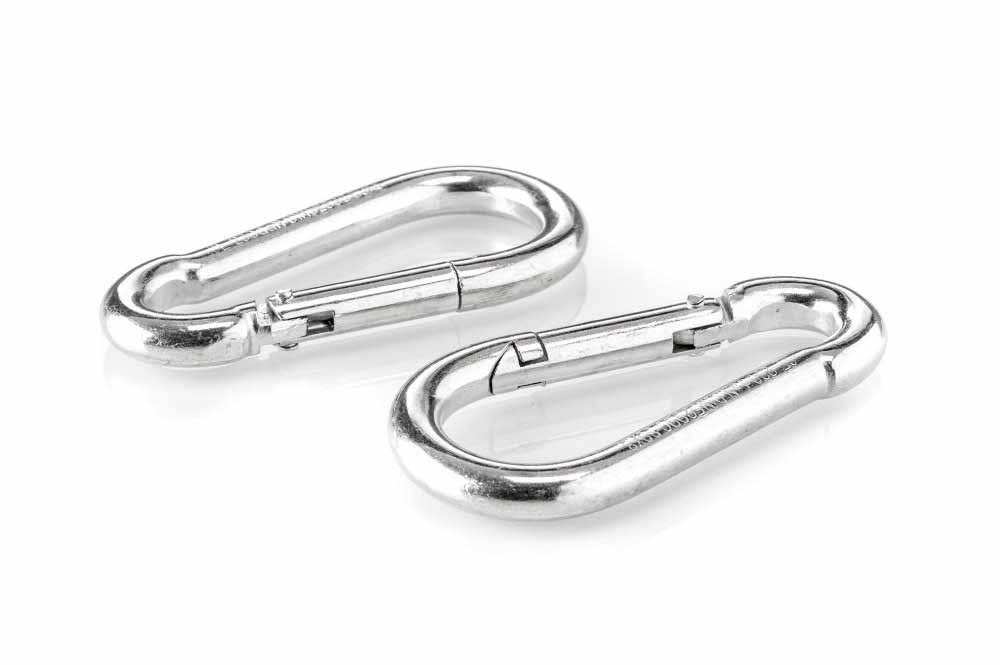 Leder-Bondageset Hals-Hand-Fussfessel - 6,5cm weiss