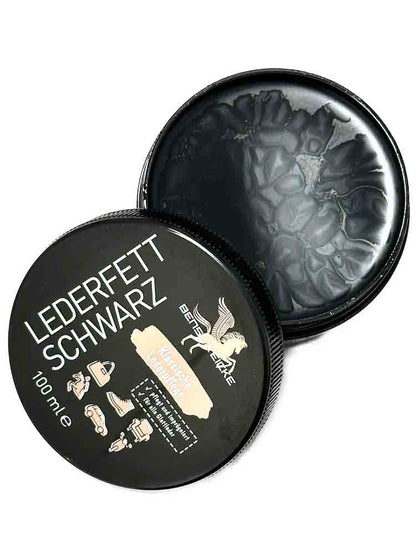 Lederfett schwarz 100ml