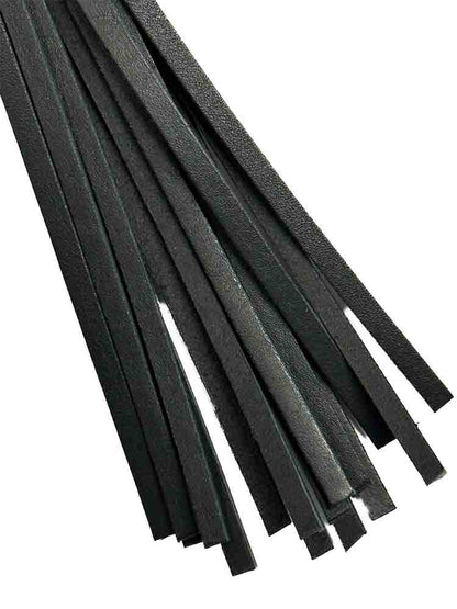 Flogger aus Riemen schwarz 35 cm