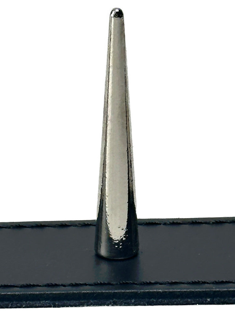 Leder-Halsband mit 55mm Spitznieten