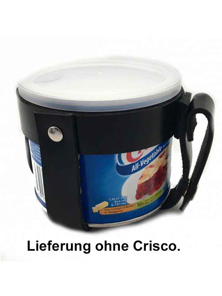 Lederhalter für Criscodose am Gürtel