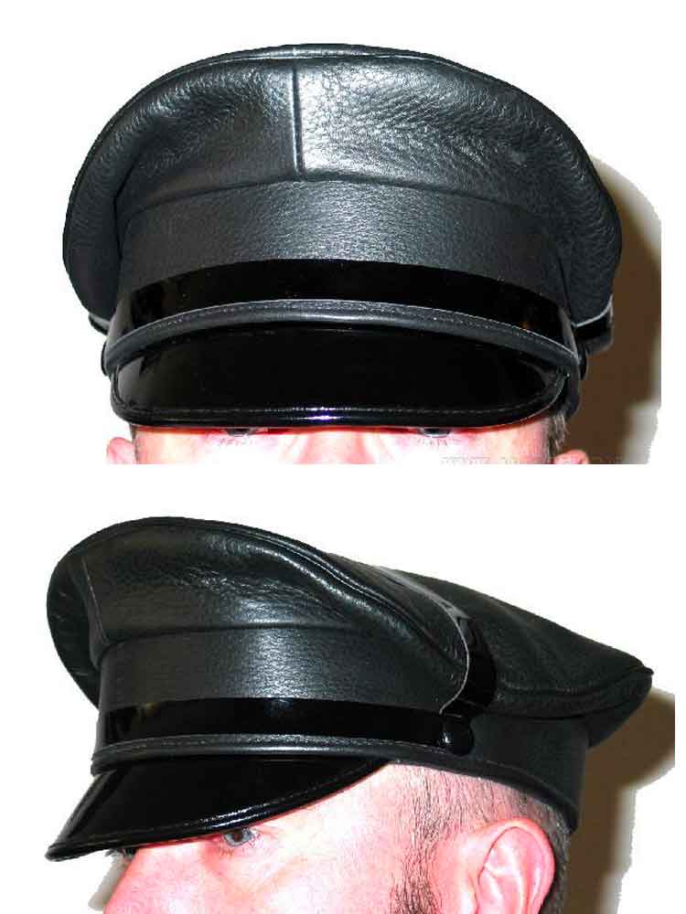 Leder-Kappe CLASSIC