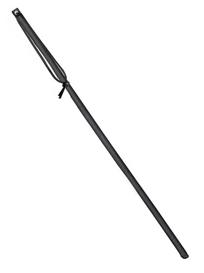 Lederrohrstock schwarz flexibel 60cm