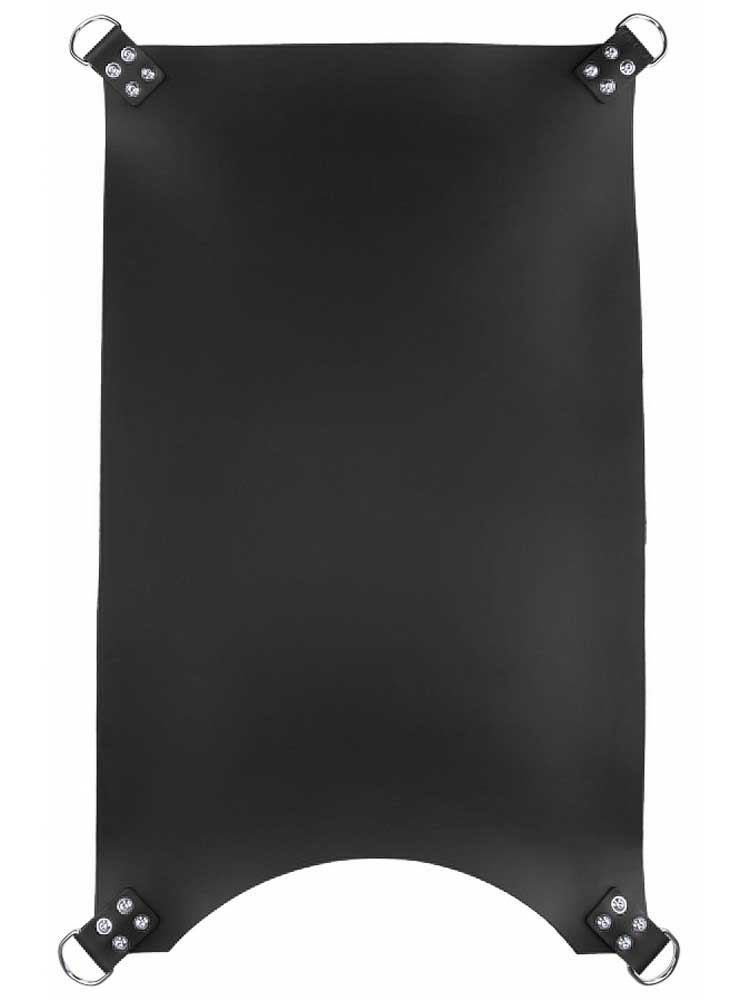 Sling aus Leder Ledermatte 100x60cm schwarz