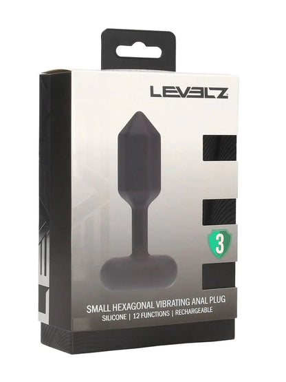 LEVELZ Hexagonal Vibro-Analplug small