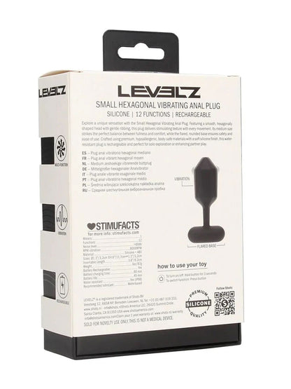 LEVELZ Hexagonal Vibro-Analplug small