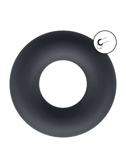 LEVELZ Silikon Cockring Medium - schwarz