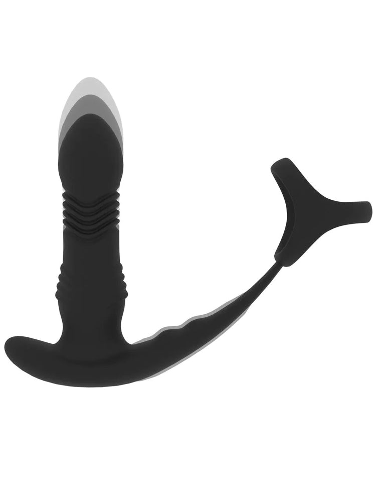 LEVELZ Vibrierender Stoss-Prostatamassager mit Cockring