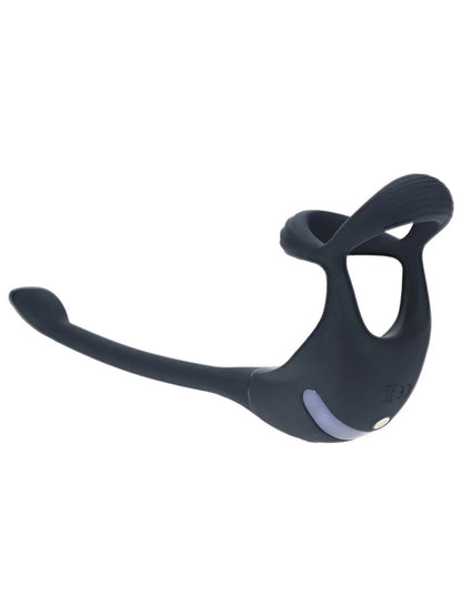 LEVELZ Ferngesteuerter vibrierender Tri-O-Cockring mit Prostatastimulator