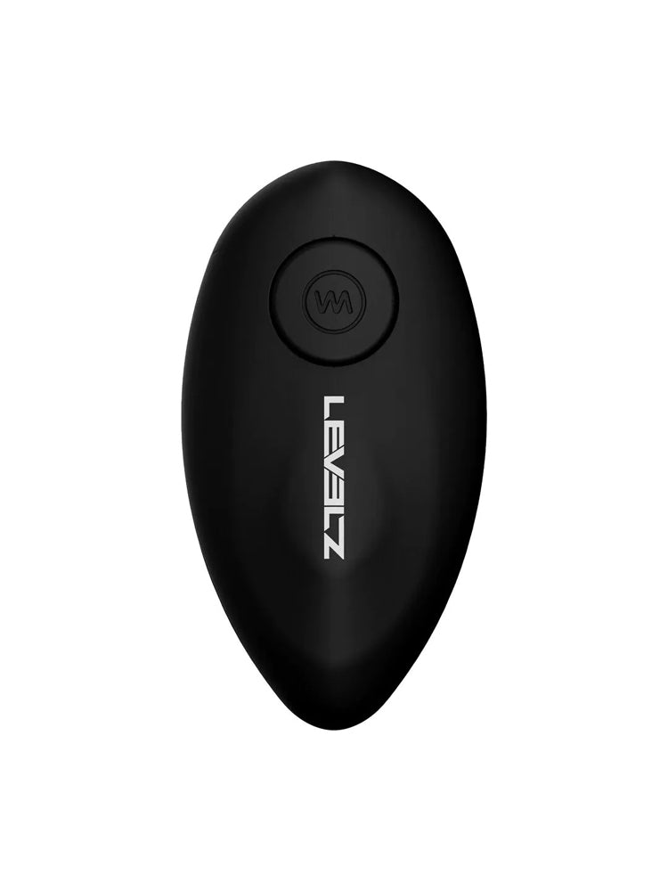 LEVELZ Ferngesteuerter vibrierender Tri-O-Cockring mit Prostatastimulator