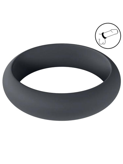 LEVELZ Silikon Wide O Cockring 35mm schwarz