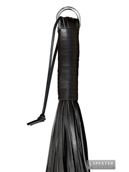 Flogger aus Riemen LEICHT / LIGHT - schwarz