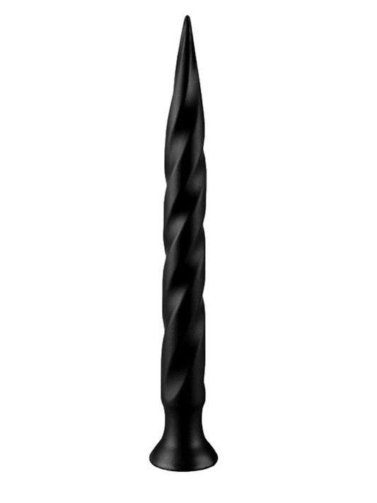 Long Tail Soft Butt Plug 50cm - large schwarz
