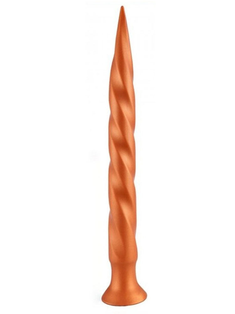 Long Tail Soft Butt Plug 50cm - large kupfer