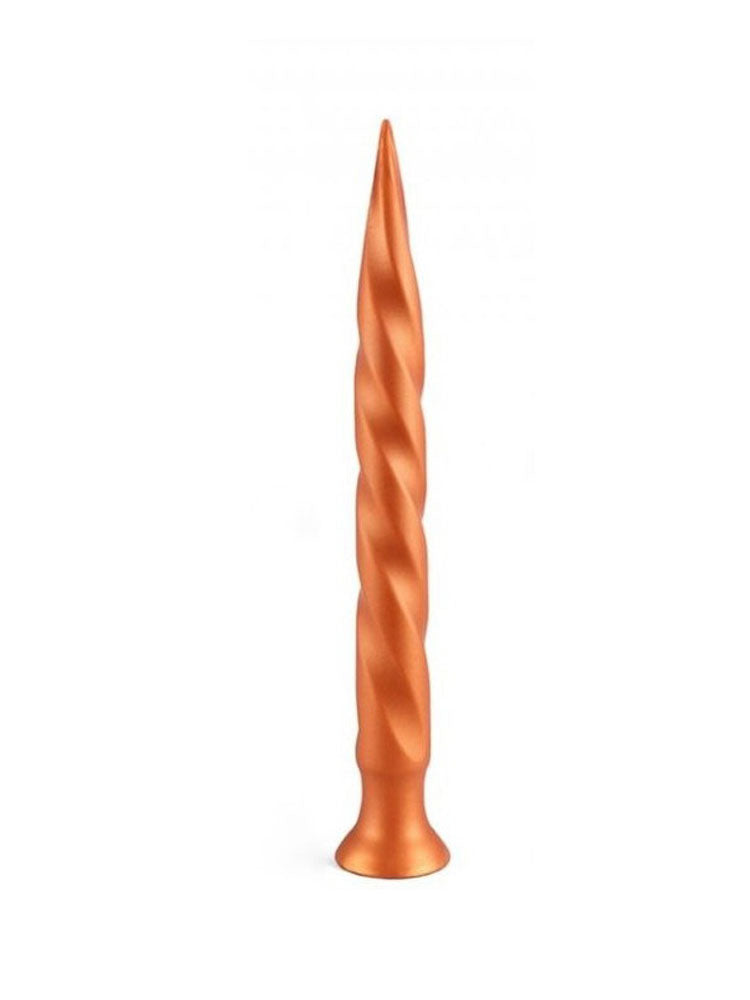 Long Tail Soft Butt Plug 42cm - medium kupfer