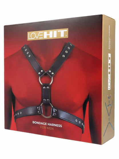 LOVEHIT Oberkörper-Harness Vegan schwarz
