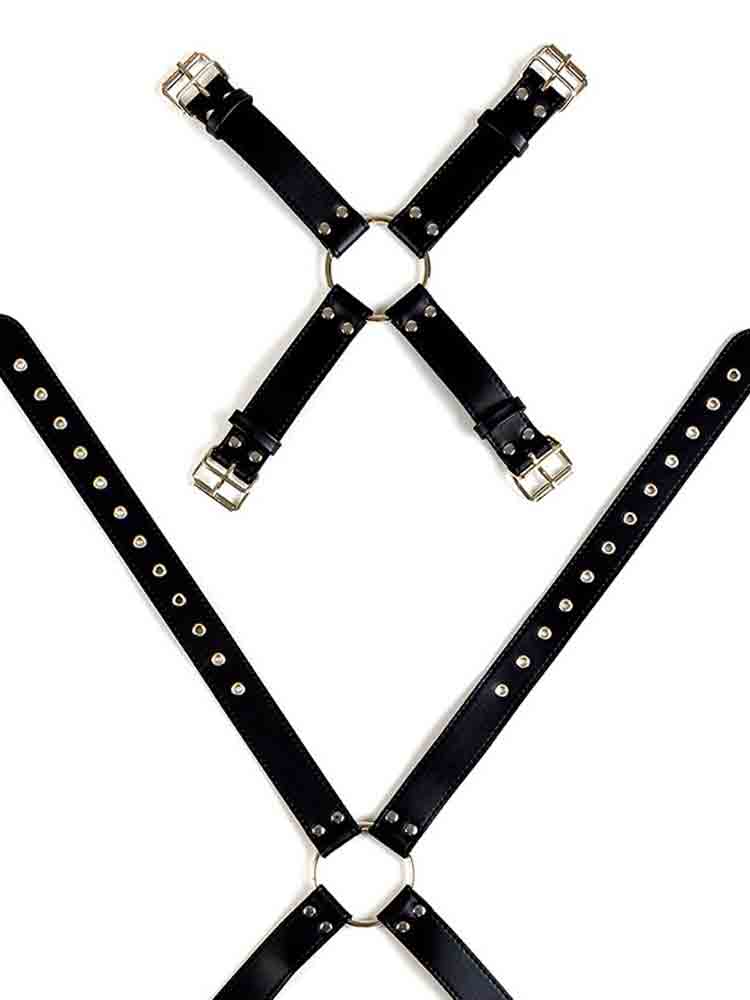 LOVEHIT Oberkörper-Harness Klassik Vegan schwarz