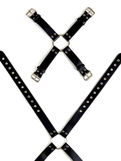 LOVEHIT Oberkörper-Harness Klassik Vegan schwarz