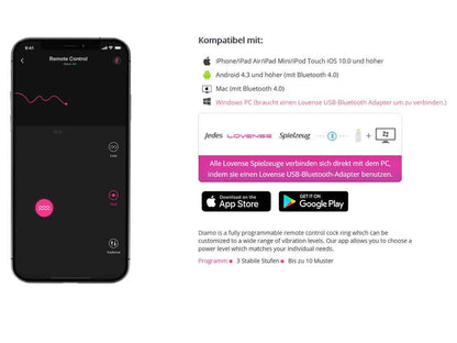 LOVENSE Bluetooth DIAMO Vibro Cockring