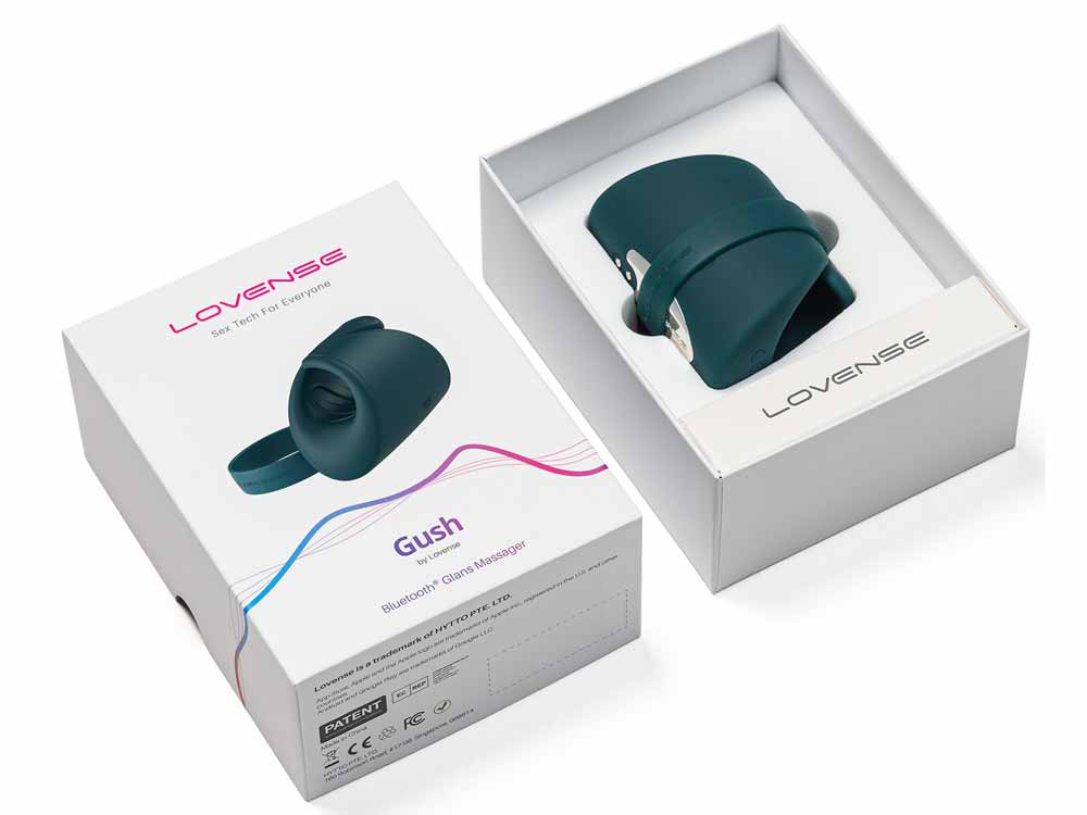 LOVENSE GUSH Bluetooth Eichelstimulator Masturbator