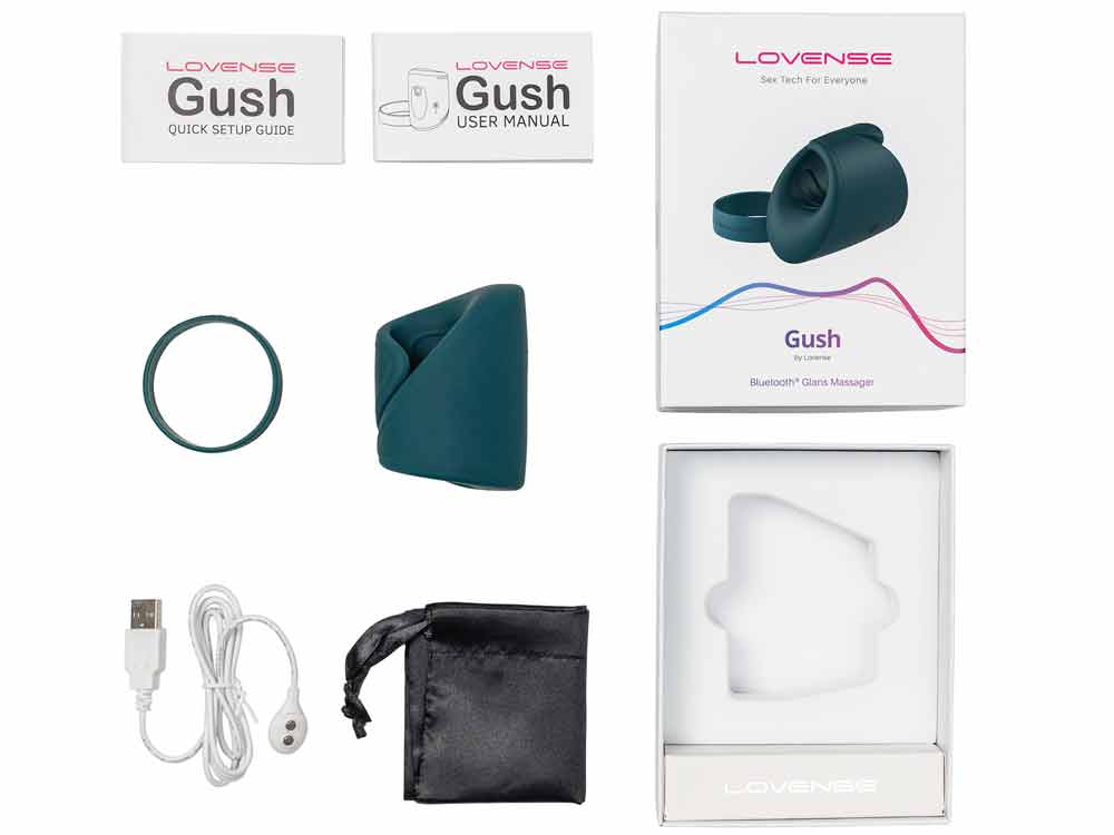 LOVENSE GUSH Bluetooth Eichelstimulator Masturbator