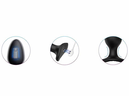LOVENSE Bluetooth HUSH 2 Vibro Butt Plug M 44x113mm