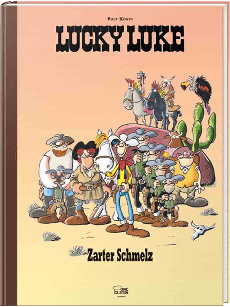Ralf König - LUCKY LUKE ZARTER SCHMELZ Vorzugsausgabe