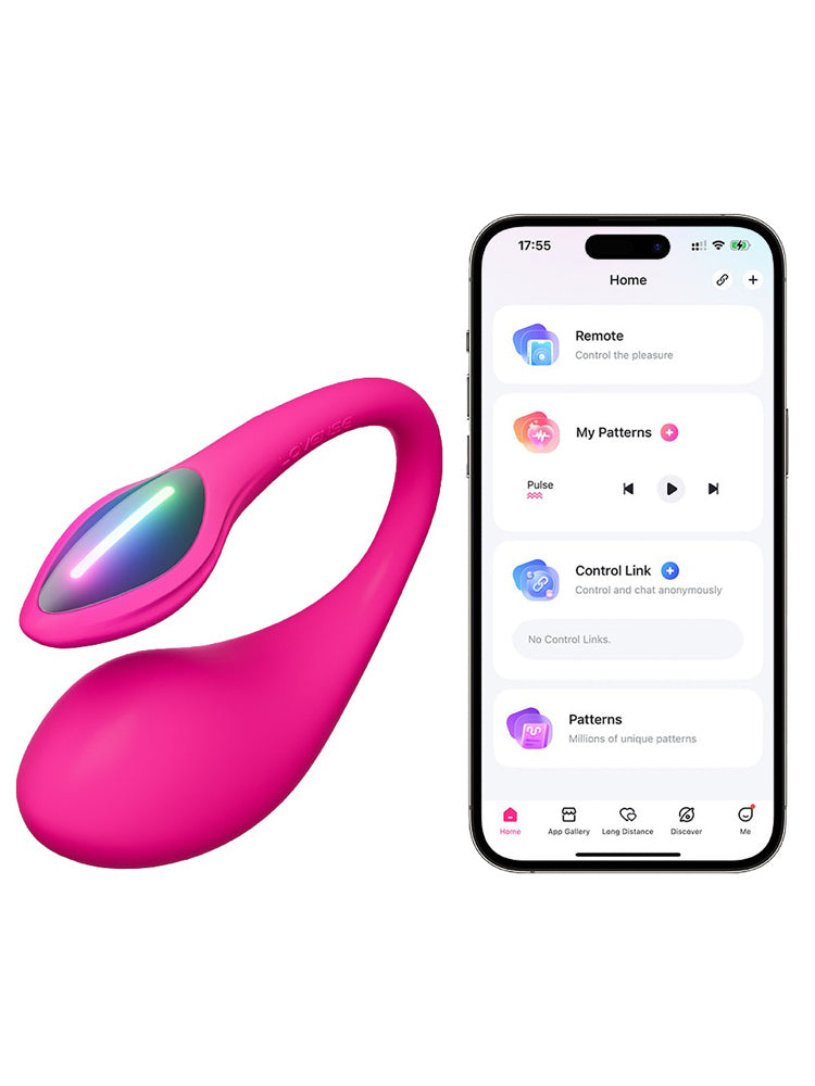LOVENSE LUSH 4.0 G-SPOT Bluetooth VIBRATOR mit Fernkontrolle