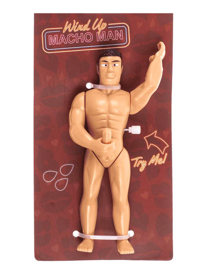 Aufziehbarer Wanking Macho Man 13 x 6 cm
