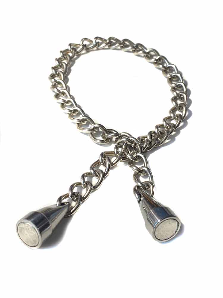 Magnetische Brustwarzenklemmen mit Kette