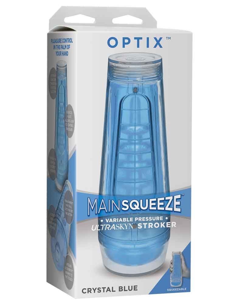 MAINSQUEEZE OPTIX Variable Stroker Crystal Blue