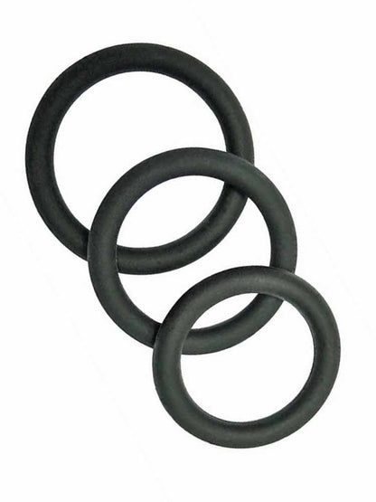 MALESATION Silikon 3er Beginner Cockring-Set