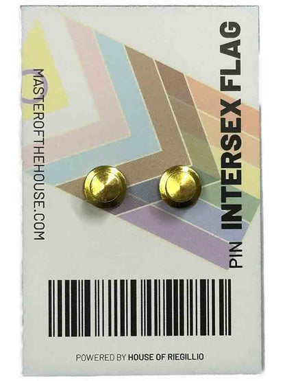 MasterOfTheHouse Pin - Intersex Flag