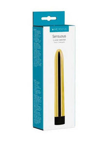 ME YOU US Sensuous Classic Vibrator - gold