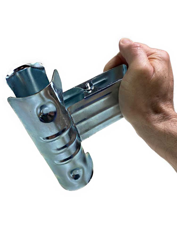 Metallklammer Zange gross