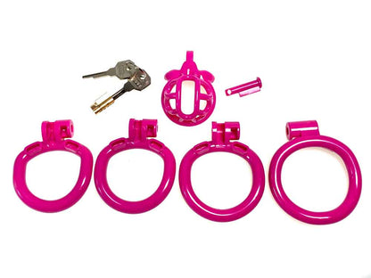Kunststoff Keuschheitskäfig MINI Pink