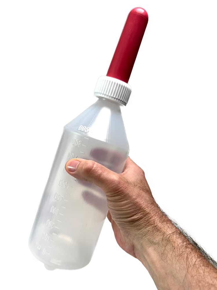 Mischflasche & Einspritzflasche für Gleitmittel 1000