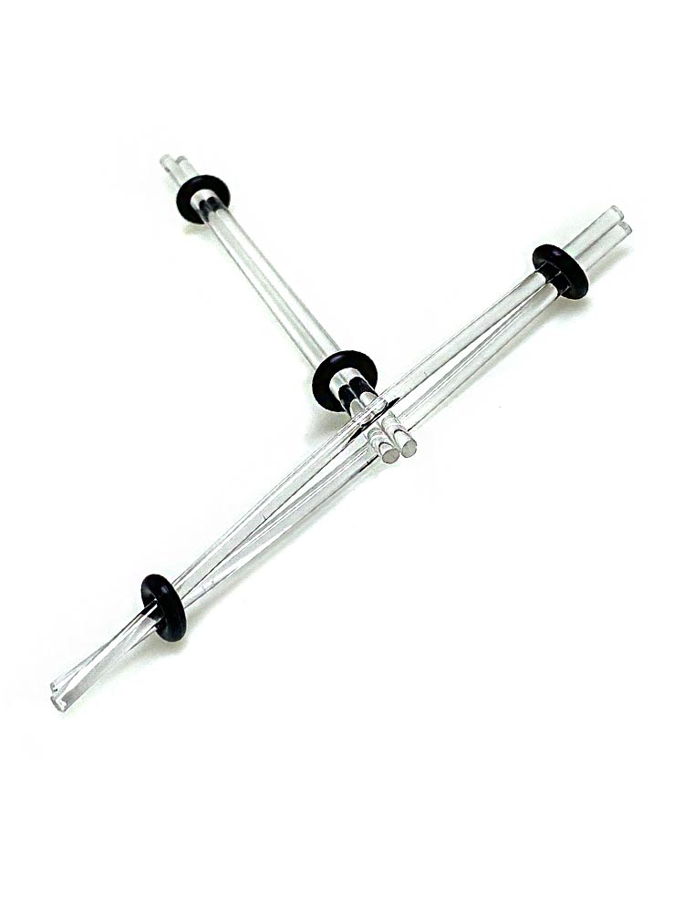 Mister B Acryl Thai Sticks BW-Klemmen