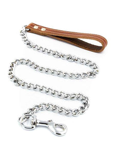 Mister B Hundeleine mit brauner Schlaufe