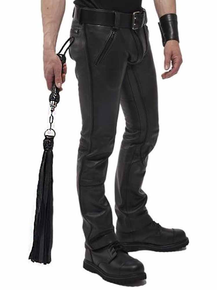 Mister B Impact Premium Leder-Flogger CURLING
